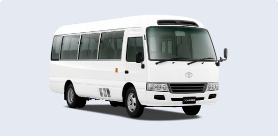 Coaster Bus available for charter hire