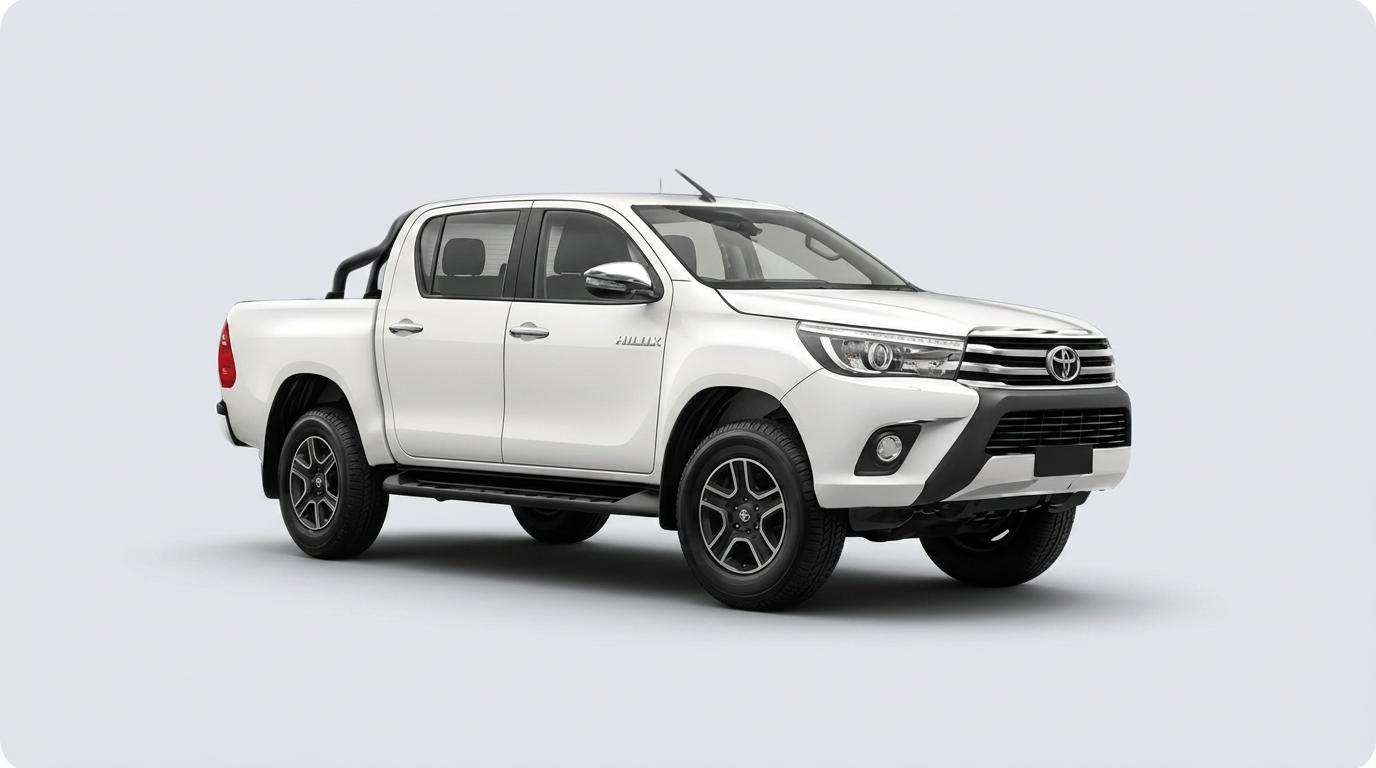 Toyota Hilux (double cab) available for charter hire